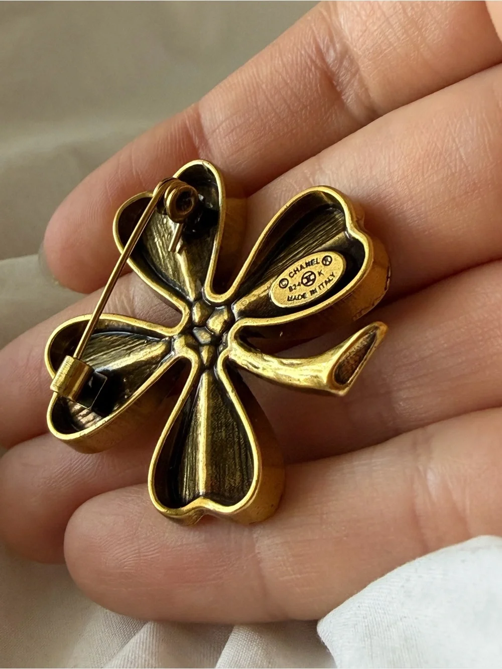 CHANEL brooch shaped
